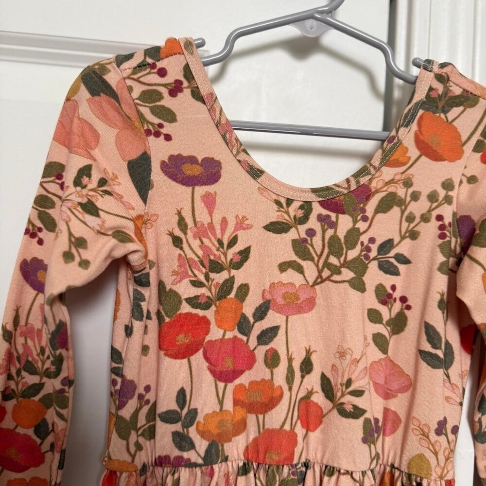Alice + Ames Ballet Dress In Botany Print 7 Years Euc — image 4 of 8